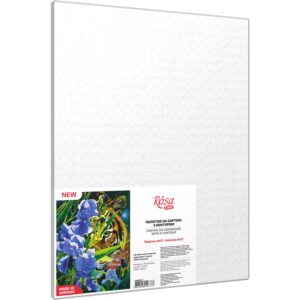 Тварини №12, полотно на картоні з контуром, 30х40, бавовна, акрил, ROSA START