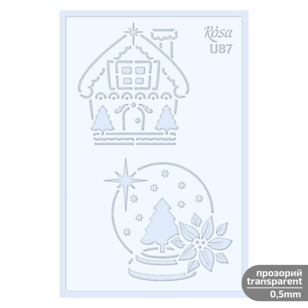 Трафарет самокл. 13х20см ROSA TALENT