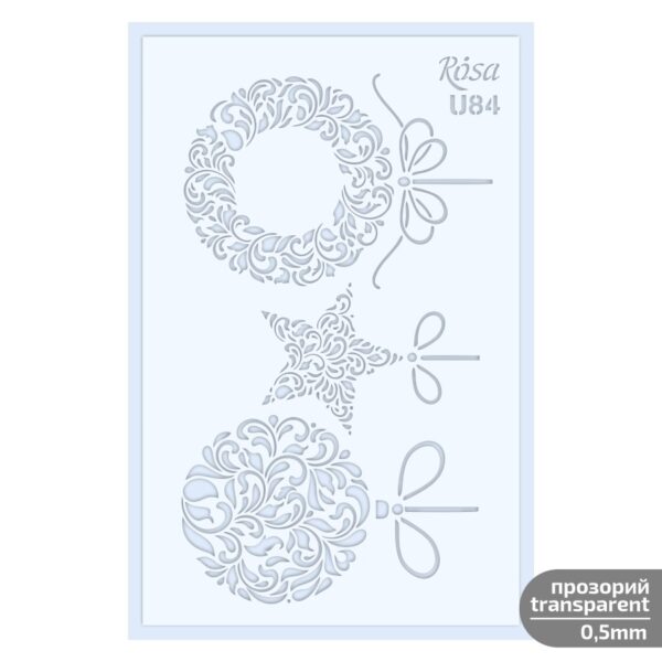 Трафарет самокл. 13х20см ROSA TALENT