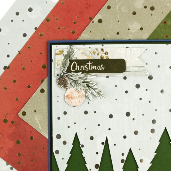 Папір матовий двостор. „Valentine's Mood“  21х29,7см 200г/м² ROSA TALENT