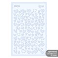 Plastic Reusable Stencil „Love“ 13x20 cm ROSA TALENT