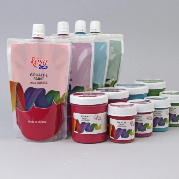 Фарба гуашева 500мл ROSA Studio