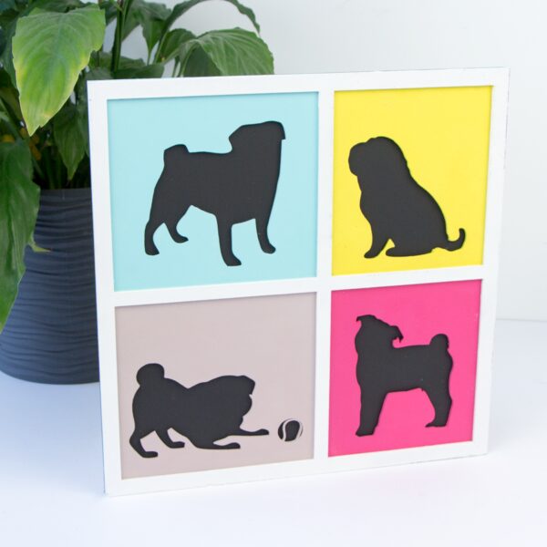 „Вертоліт“, полотно на картоні з контуром, 20х20, бавовна, акрил, ROSA START