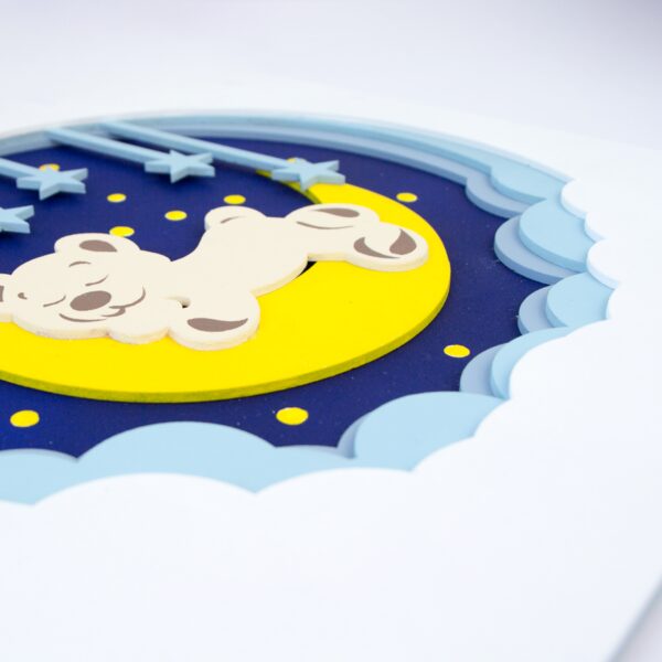 „Helicopter“, Canvas Panel with outline, 20х20cm, cotton, acrylic, ROSA START