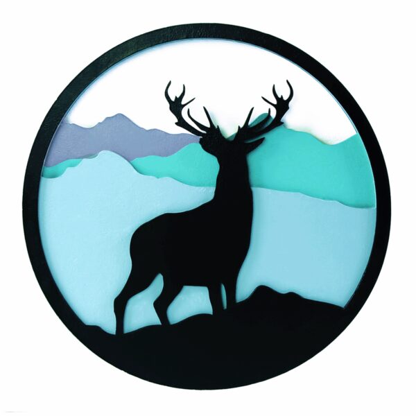 „Вертоліт“, полотно на картоні з контуром, 20х20, бавовна, акрил, ROSA START