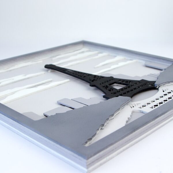 „Helicopter“, Canvas Panel with outline, 20х20cm, cotton, acrylic, ROSA START