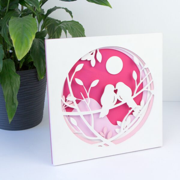 „Вертоліт“, полотно на картоні з контуром, 20х20, бавовна, акрил, ROSA START