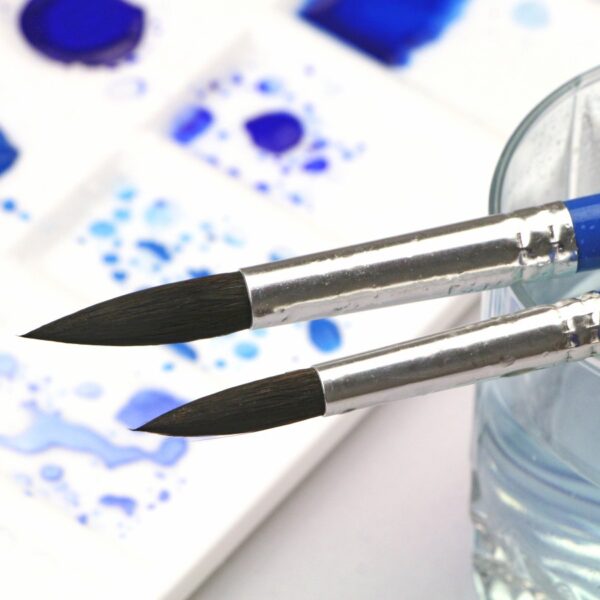 Білка кругла 211 коротка ручка ROSA Studio