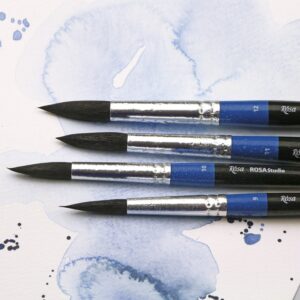 Білка кругла 211 коротка ручка ROSA Studio