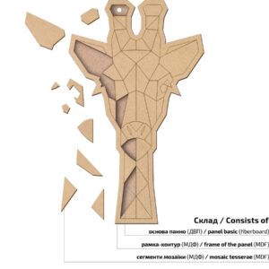 Preparation of "Easter Rabbit" on the stand of MDF ROSA TALENT