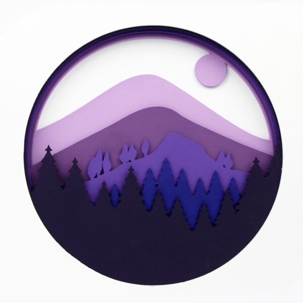 „Вертоліт“, полотно на картоні з контуром, 20х20, бавовна, акрил, ROSA START