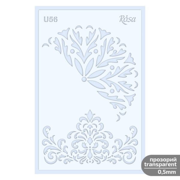 Plastic Reusable Stencil „Love“ 13x20 cm ROSA TALENT