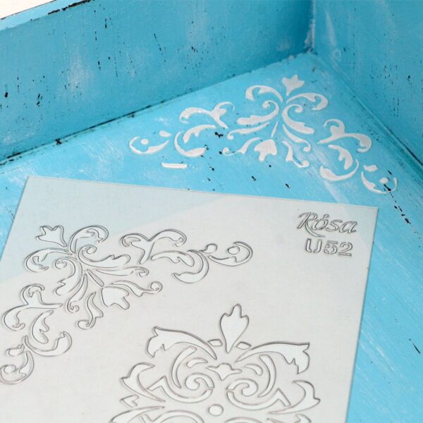 Plastic Reusable Stencil „Love“ 13x20 cm ROSA TALENT