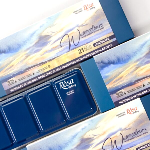 Watercolours sets LANDSCAPE  ROSA Gallery