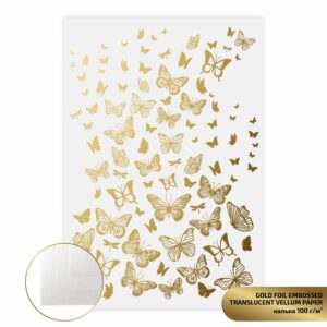 Matt paper double-sided „Valentine's Mood“ 21х29,7cm 200g/m2 ROSA TALENT