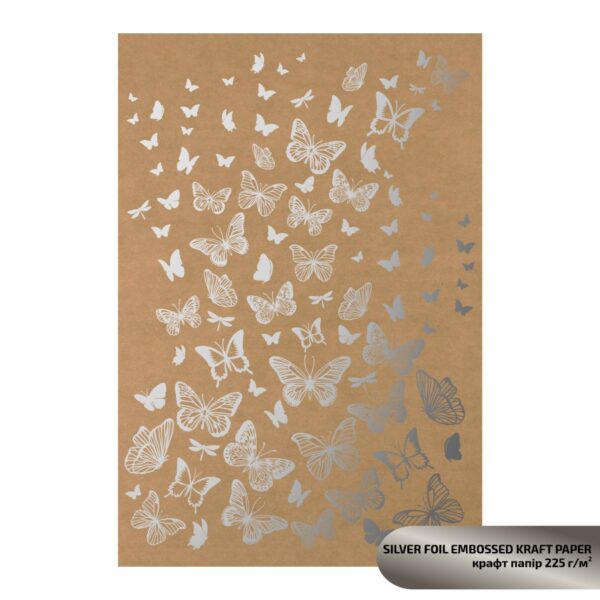 Папір матовий двостор. „Valentine's Mood“  21х29,7см 200г/м² ROSA TALENT