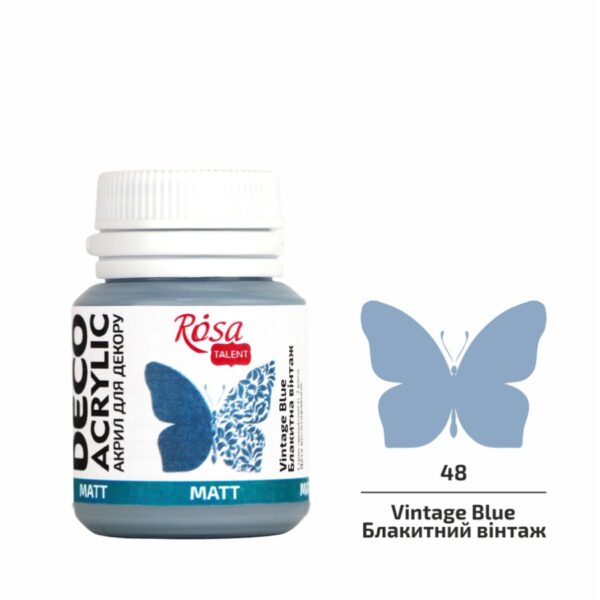 Акрил для декору матовий 20 мл ROSA Talent