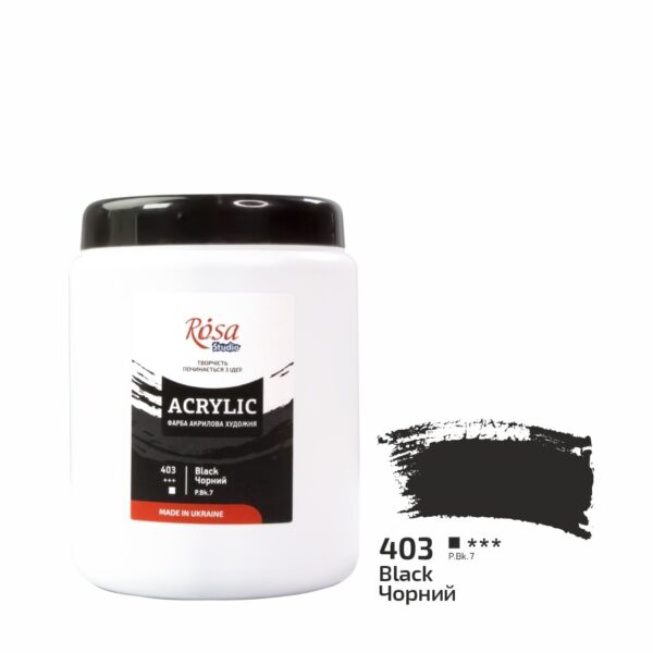 Фарба акрилова 400мл ROSA Studio