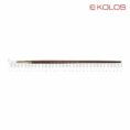 Synthetic Round Brush, Snow 1098R, Long Handle, KOLOS by ROSA