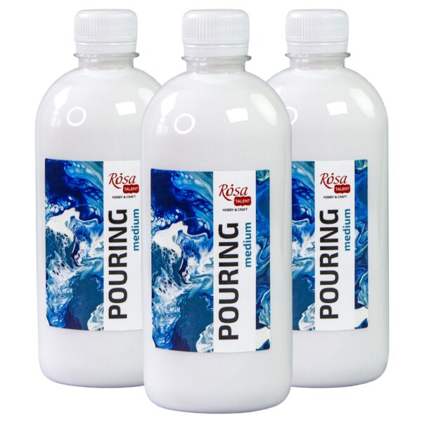 Pouring medium for acrylic paints, ROSA TALENT