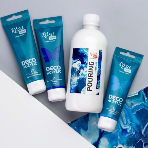 Pouring medium for acrylic paints, ROSA TALENT