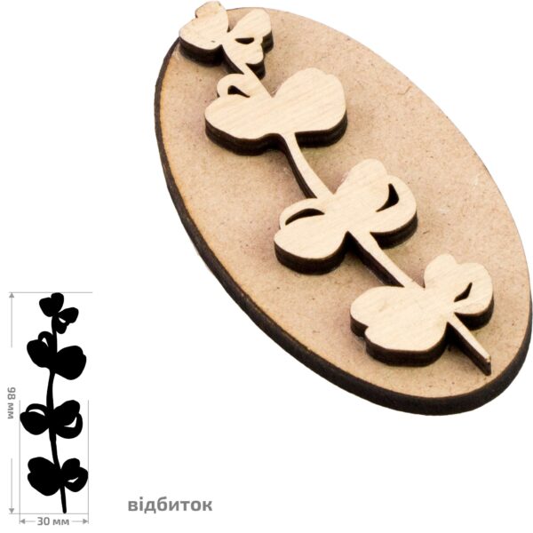 Stamps for block printing ROSA TALENT