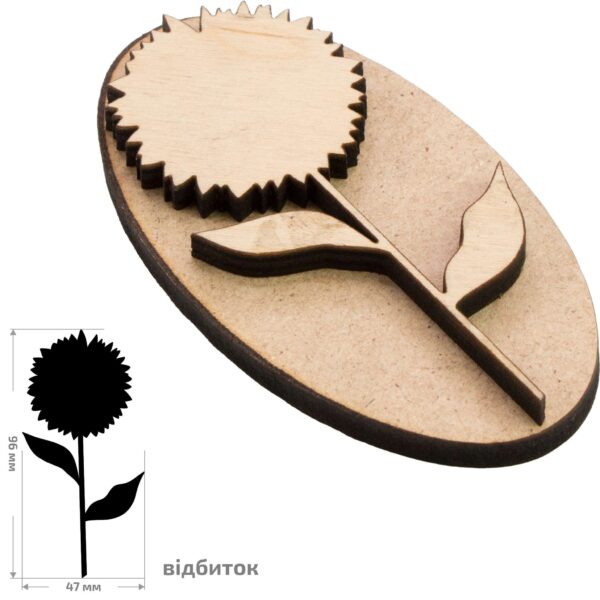 Stamps for block printing ROSA TALENT