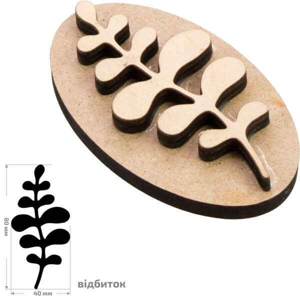 Stamps for block printing ROSA TALENT