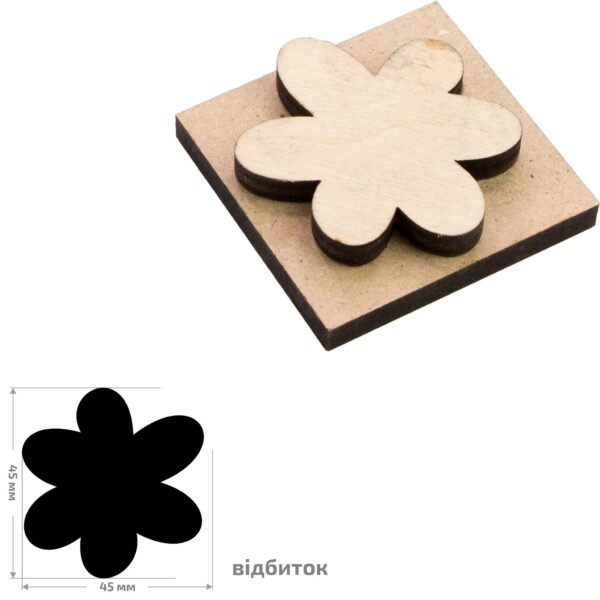 Stamps for block printing ROSA TALENT