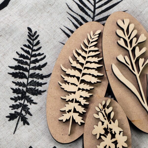 Stamps for block printing ROSA TALENT