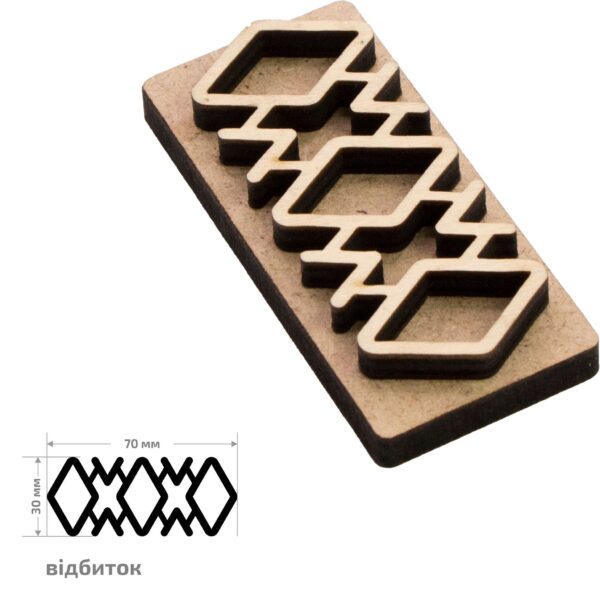 Stamps for block printing ROSA TALENT