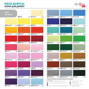 Acrylic for decoration matt 20 ml ROSA Talent