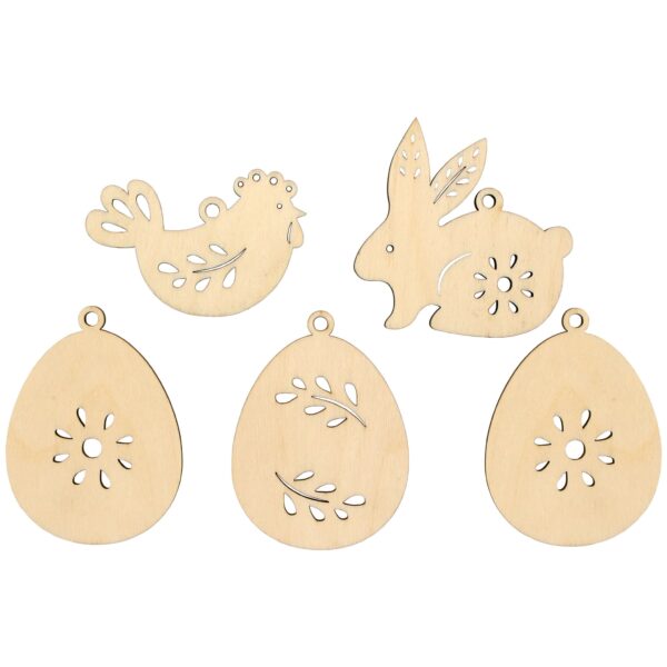 Заготовка 3D композиція „Ялинки на подвір'ї“ ДВП ROSA TALENT