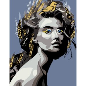 „Happy Рandas“, kit, painting by numbers, 35х45cm, ROSA START