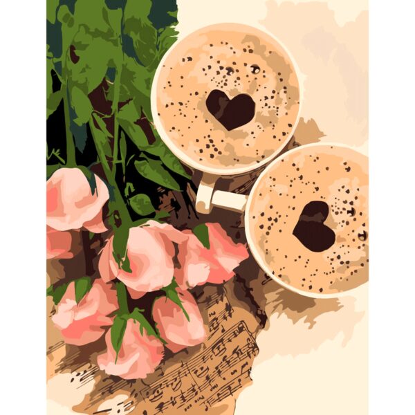 „Щасливі панди“, набір, картина за номерами, 35х45см, ROSA START