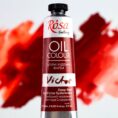 Oil paint, Deep Red 45 ml ROSA Gallery by Victor Sydorenko