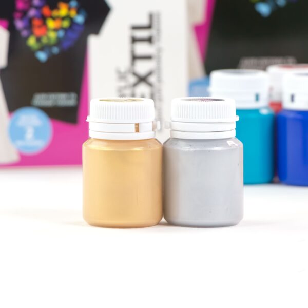 Набір акрилу для розпису тканин  UNICORN 9кол., 20мл,пастельні кольори ROSA TALENT