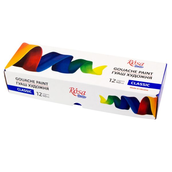 Набір гуашевих фарб ROSA Studio 9х20мл