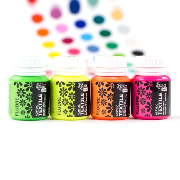 Фарба акрилова для тканин 20мл ROSA TALENT
