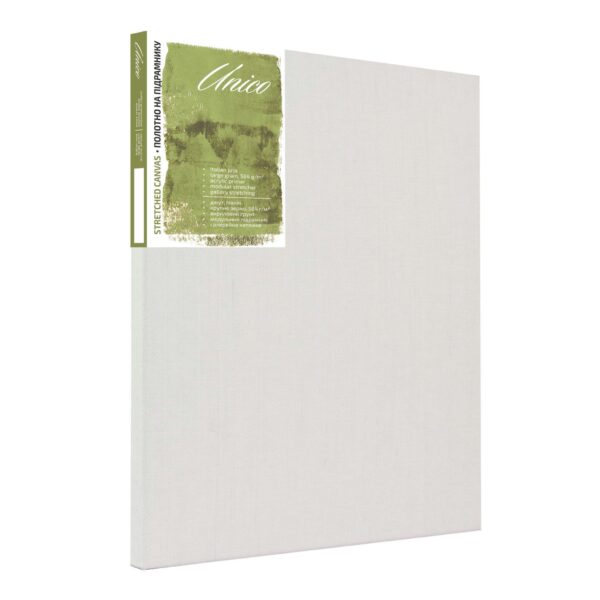 Полотно на підрамнику італійський джут крупне зерно Unico