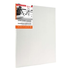 Stretched Canvas, fine grain, acrylic prime, linen ROSA