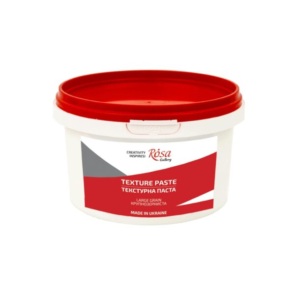 Texture paste medium-grained, 500ml, ROSA Gallery