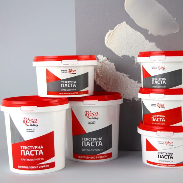 Texture paste medium-grained, 500ml, ROSA Gallery