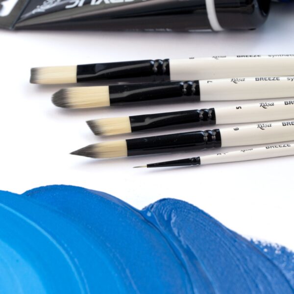 Синтетика овальная, BREEZE 1226 FR, к.р. кисть ROSA