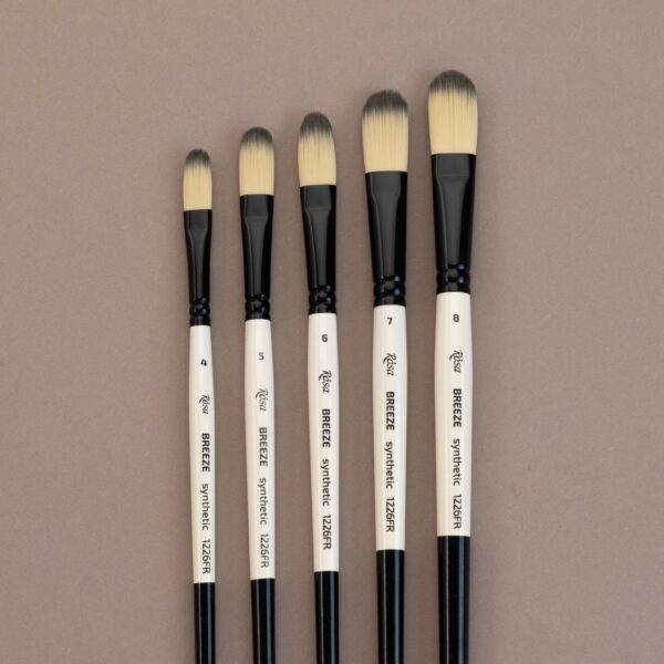 Синтетика овальная, BREEZE 1226 FR, к.р. кисть ROSA