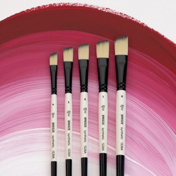 Синтетика овальная, BREEZE 1226 FR, к.р. кисть ROSA