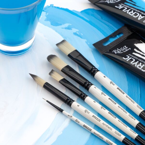 Синтетика овальная, BREEZE 1226 FR, к.р. кисть ROSA