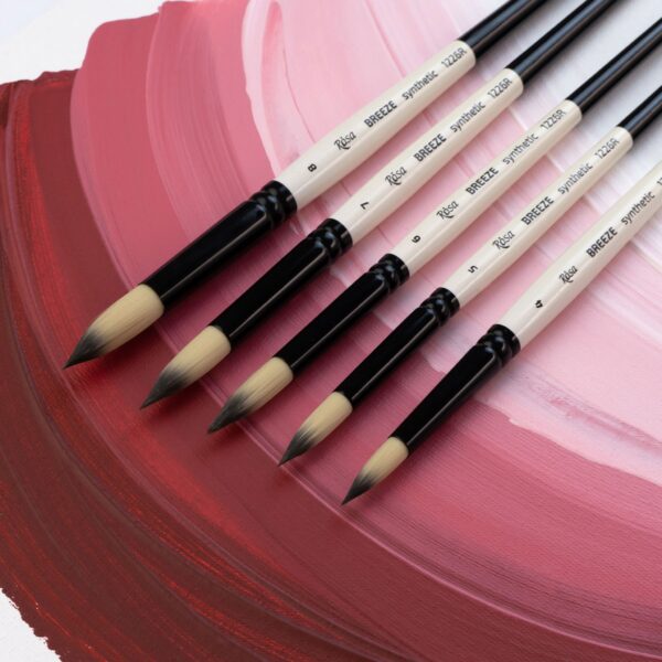 Синтетика овальная, BREEZE 1226 FR, к.р. кисть ROSA