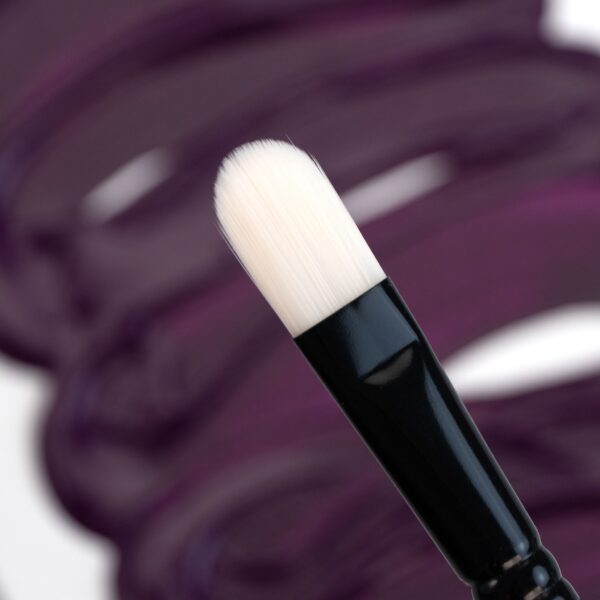 Synthetic Oval Brush, INTENSE 1668FR, Long Handle, ROSA