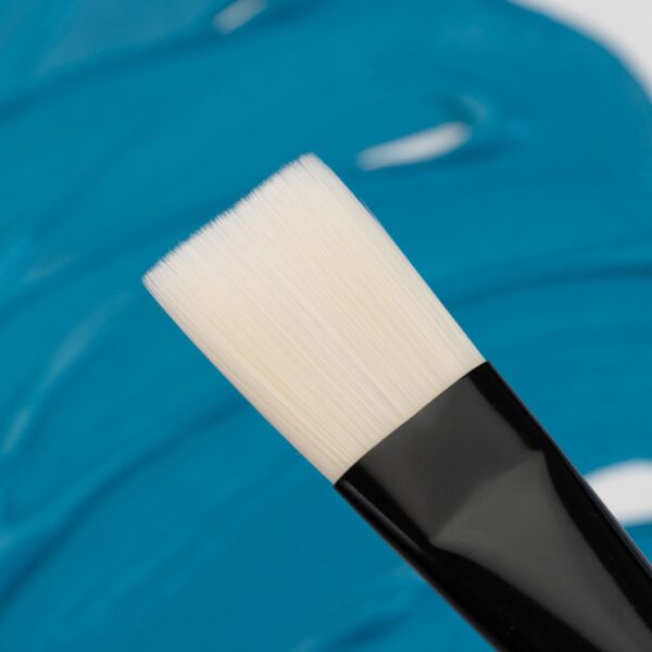 Synthetic Oval Brush, INTENSE 1668FR, Long Handle, ROSA